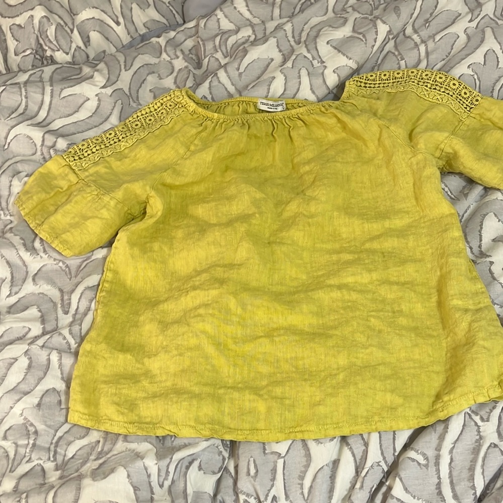 Terzo Millennio Linen Top